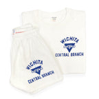 1960's CHAMPION WICHITA YMCA T-SHIRT & PANTS... L - M