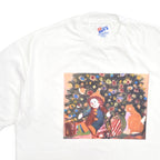 1990's DEADSTOCK Hanes MLADIN ZARUBICA ART PRINT T-SHIRT ... L