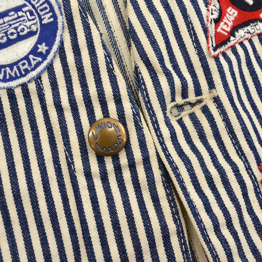 〜1950's EXPRESS STRIPE RAILROAD MEMORIAL ENGINEERS JACKET ...