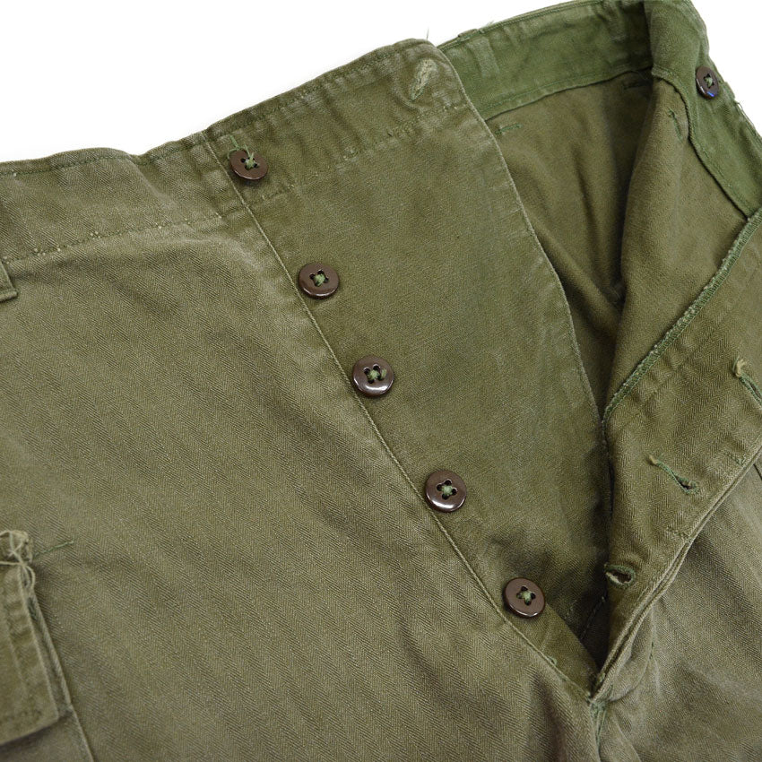 1940's U.S.ARMY WW2 M-43 HBT PANTS ... W34 L33