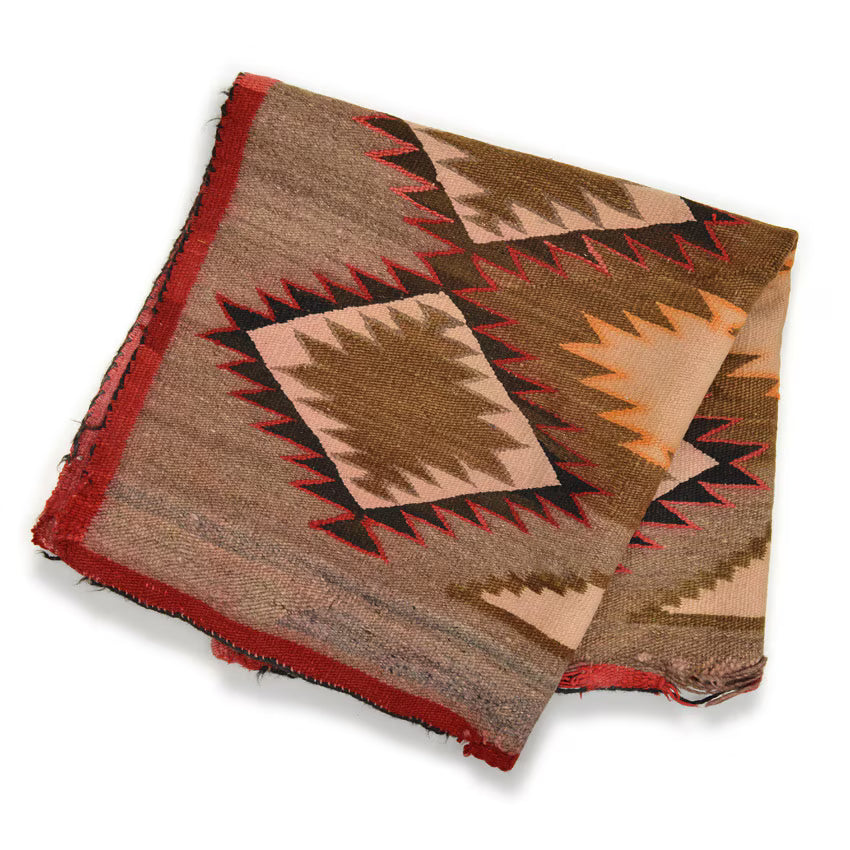 c.1920's NAVAJO RUG DIAMONDS PATTERN...82cm×82cm