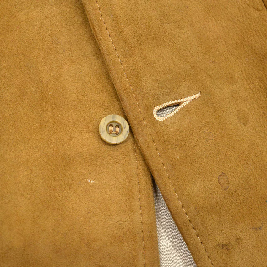 ~1960's ORVIS FISHING & TACKLE DEERSKIN VEST...40