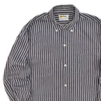 1960's PURITAN AUTHENTIC IVY STYLE STRIPE B/D SHIRT ... M