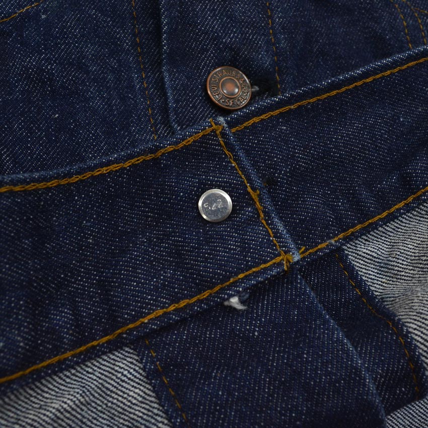 1970's Levi's 70505 small-e DENIM JACKET DARK... 46