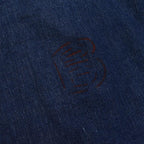 1940's U.S.NAVY WW2 SHAWL COLLAR DENIM JACKET BACK PAINT DARK ...