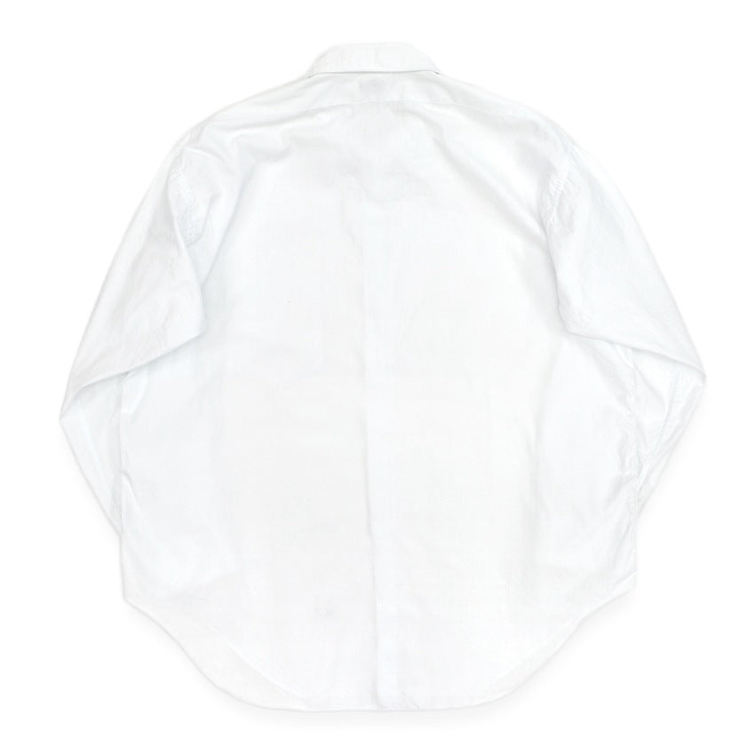 1950's〜 DEADSTOCK BOND STREET OXFORD COTTON WHITE SHIRT ... 161/2