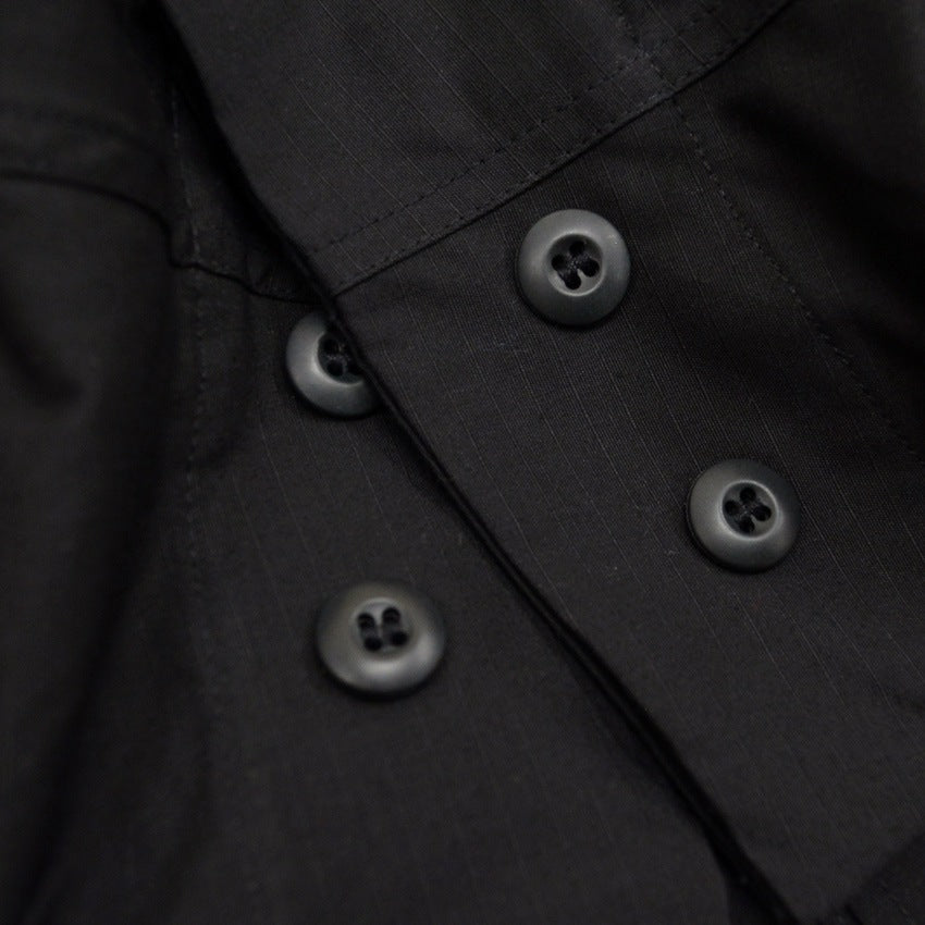 1990's DEADSTOCK USARMY BLACK 357 BDU JACKET... SMALL-SHORT