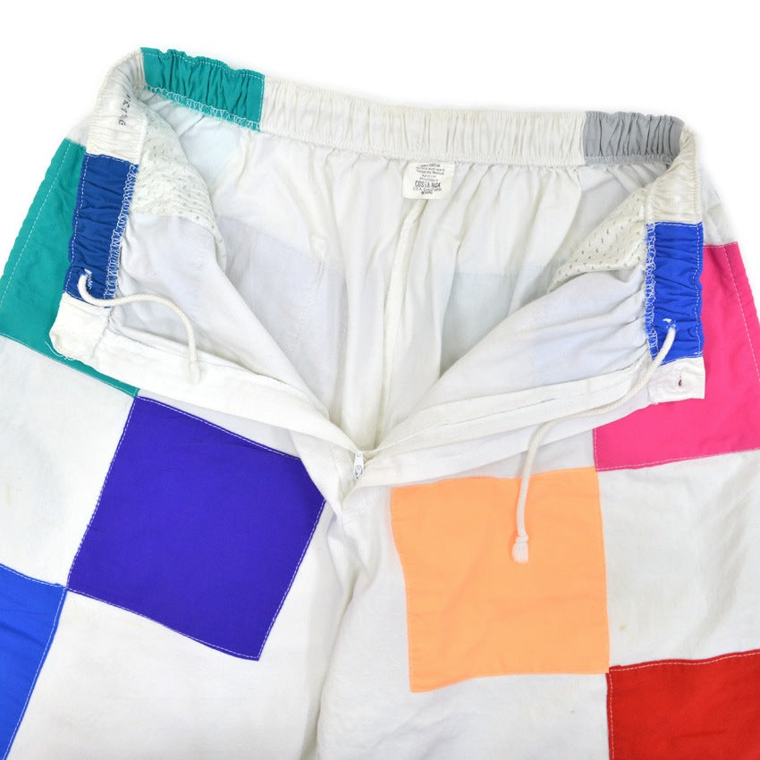 1990's PATCHIT ALL COTTON CRAZY COLOR PATCHWORK PANTS ...