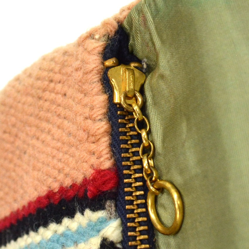 c.1950's GANSCRAFT SOUTHWEST ARTS & CRAFTS CHIMAYO PURSE...
