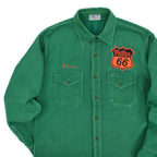 1940's〜 T.S.LANKFORD&SONS PHILLIP66 GREEN COTTON TWILL SHIRT ... 15