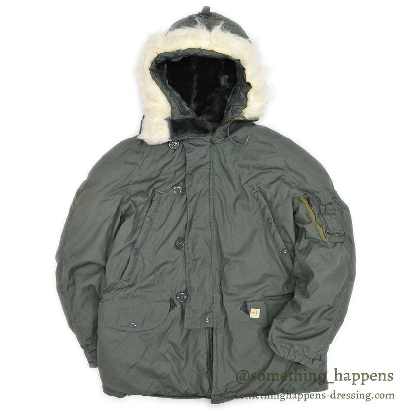 1970's DEADSTOCK USAF N-3B LANCER CLOTHING CORPORATION ... MEDIUM
