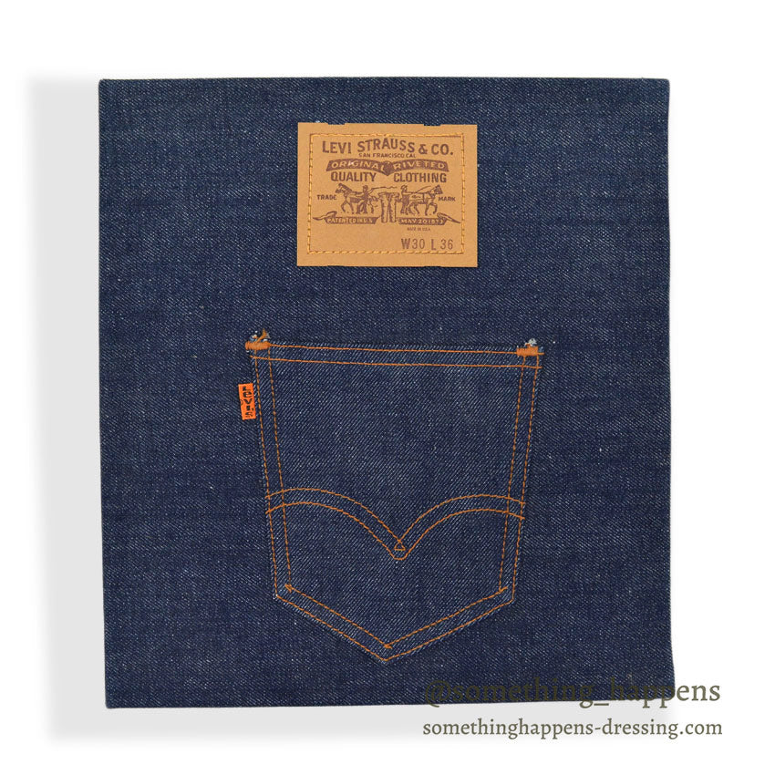 1970's〜 DEADSTOCK Levi's ADVERTISING DENIM BINDER ...