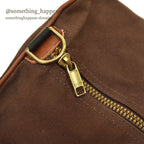 1980's DEADSTOCK LLBEAN DUFFLE BAG WITH ORIGINAL STRAP...