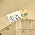 1980's L.L.BEAN FISHING CAP ... X-LARGE
