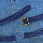 〜1960's ANGUS TWO TONE HBT SHOP COAT ... 42