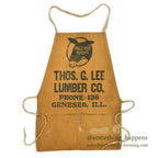 1940's~ MULE-HIDE ROOFS ADVERTISING CANVAS APRON...