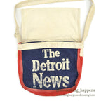 1960's〜 The Detroit News NEWS PAPER BAG 2 ... SMALL