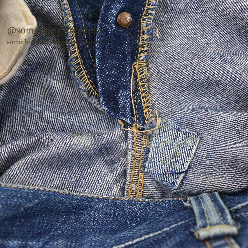 1950's LEVI'S 501XX LEATHER PATCH .. W31 L27