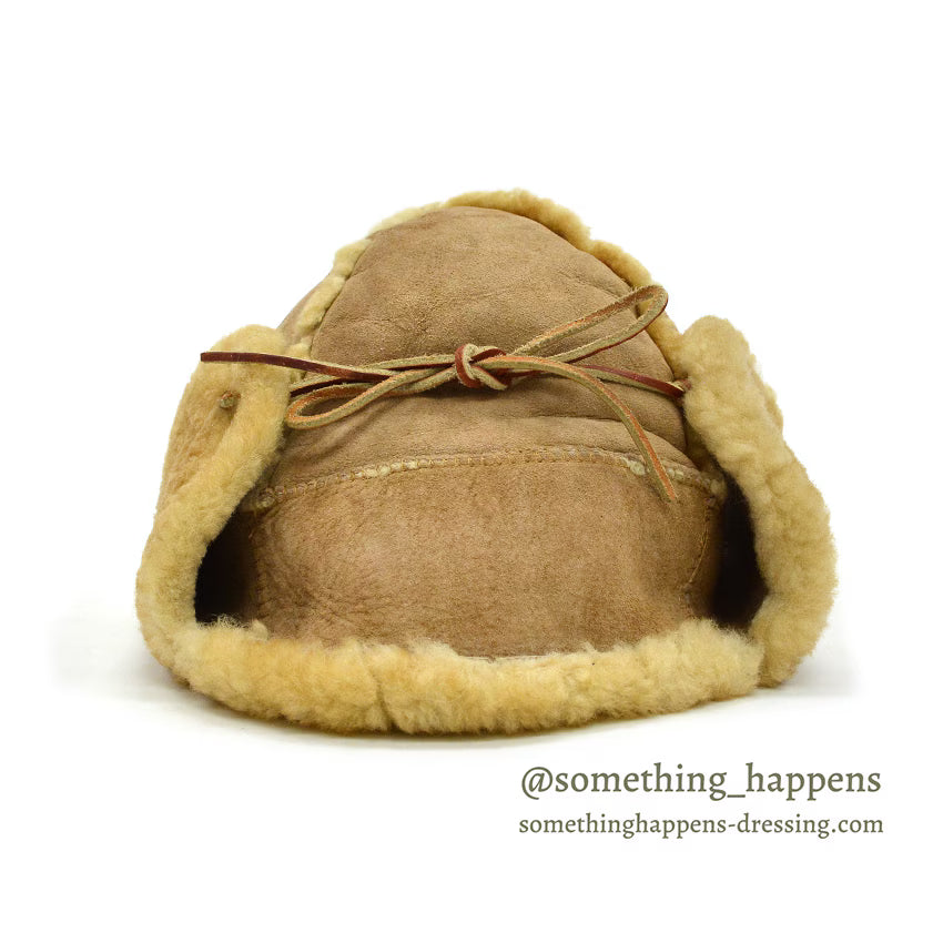1980's LLBEAN SHEARLING HAT...L