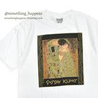 1990s DEADSTOCK WILDWOOD PRODUCTIONS Gustav Klimt The Kiss T-SHIRT ... L