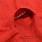 1960's DEADSTOCK HEALTHKNIT RED POCKET-TEE ... L