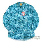 1960's DEADSTOCK RANCH-MAN ART PRINT WESTERN SHIRT ... L