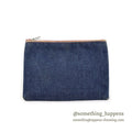 1970's CONE MILLS DEEPTONE DENIM POUCH...