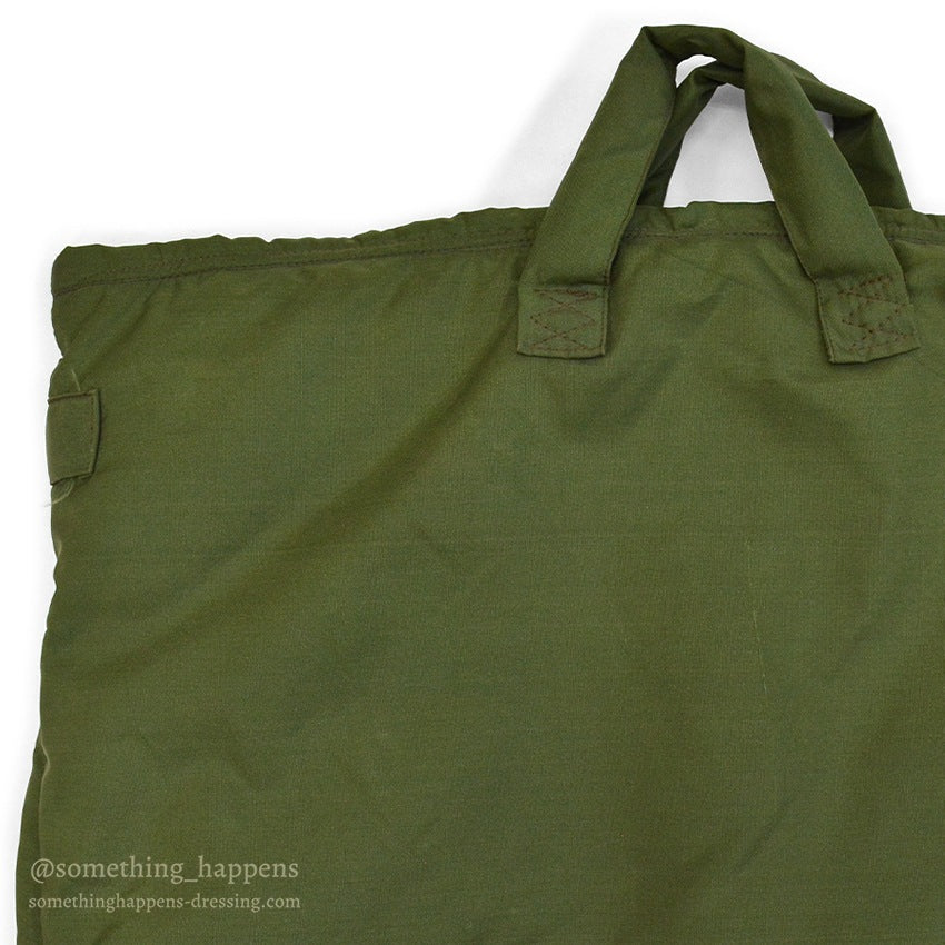 ~1970's USAF BAG, FLYING HELMET, NYLON CAMO LINING ...