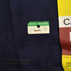 ~1960's DEADSTOCK CARHARTTS OVERALLS DARK NAVY WORK JACKET EURO... 42