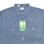 1960's DEADSTOCK BIGMAC PENNEYS CHAMBRAY S/S SHIRTS ... L