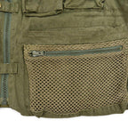 1980's BANANA REPUBLIC FISHERMAN COTTON VEST ... M