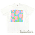 1980's〜 STEDMAN BOSTON FLORAL ART PRINT T-SHIRT ... XL