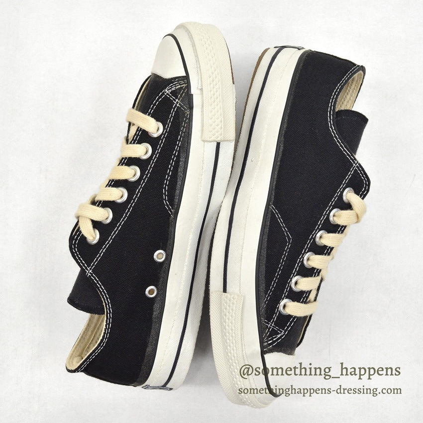 1970's DEADSTOCK CONVERSE CHUCK TAYLOR LO BLACK OX... 7