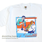 〜1990's DEADSTOCK FRUIT OF THE LOOM U-HAUL JAZZ T-SHIRT ... XL