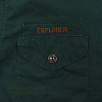 ~1960's BSA FOREST GREEN S/S COTTON OFFICIAL SHIRT... Fits like M