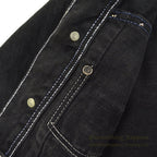 1950's WESTERN TWO POCKETS BLACK DENIM JACKET FOR KIDS...