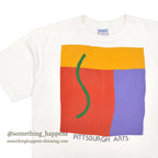 ~1990's ALL SPORT PITTSBURGH ARTS PRINT T-SHIRT... XL
