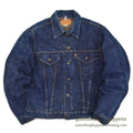 1970's Levi's 70505-0317 small-e DENIM JACKET BLANKET DARK... Fits like a 44