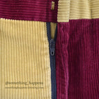 1980's HALRIN CRAZY PATTERN CORDUROY PANTS... W33/L30