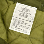 1960s Deadstock US Army Parka, Men's, M-65, Aluminum Zipper, Full Set... Medium
