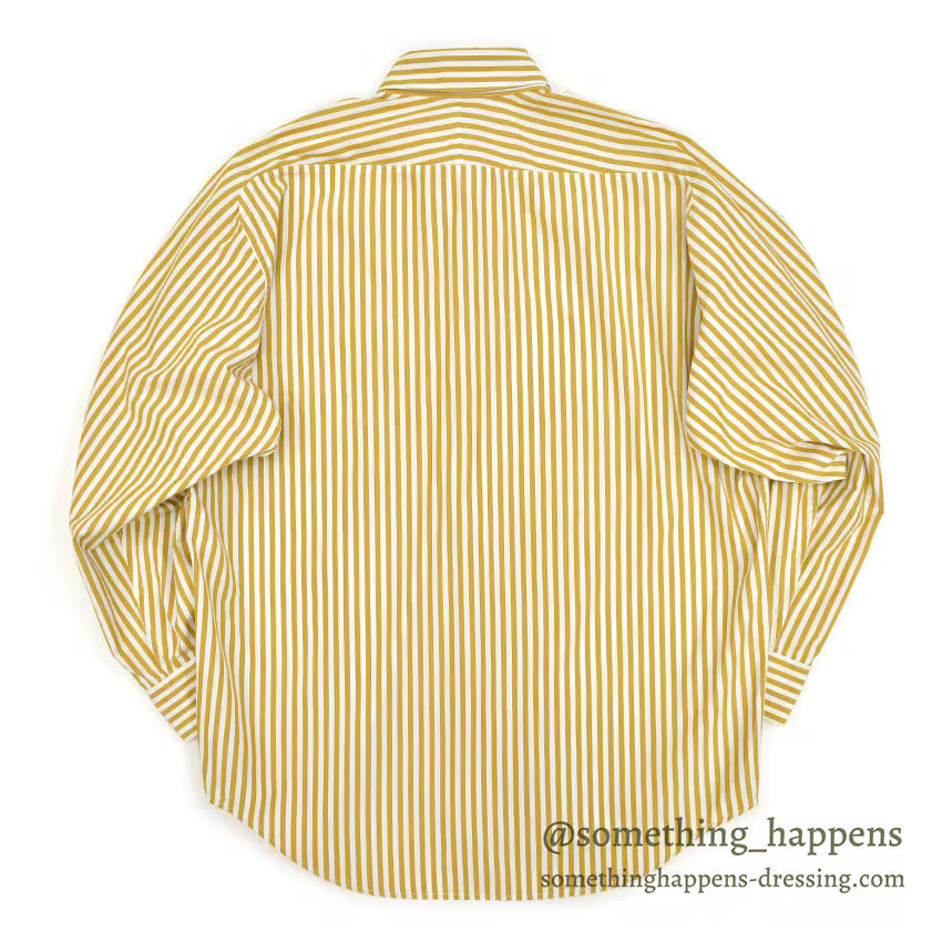 1980's BANANA REPUBLIC SAFARI & TRAVEL STRIPE SHIRT ... M