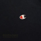 1990's CHAMPION PLAIN BLACK REVERSE WEAVE SWEAT SHIRT ... SMALL
