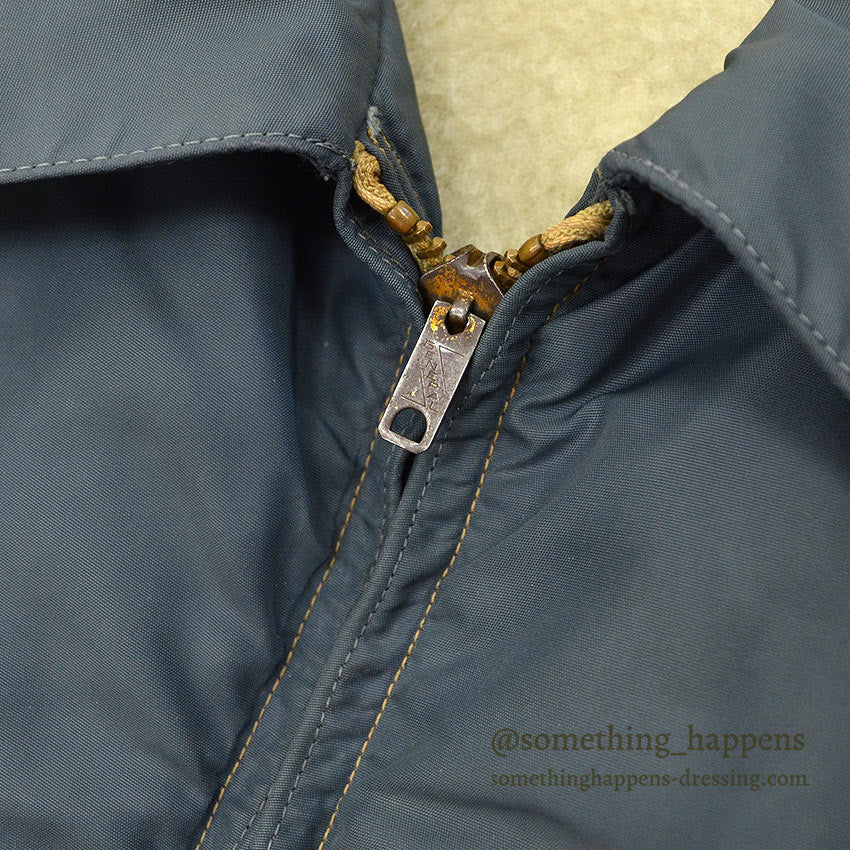 1950's McGREGOR FORD DRAG RACING NYLON ANTI-FREEZE JACKET GRAY... 38