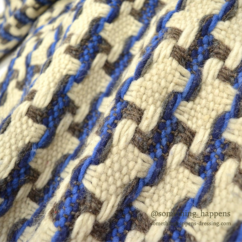 OLD ECUADOR HAND MADE WOOL KNIT SWEATER ...