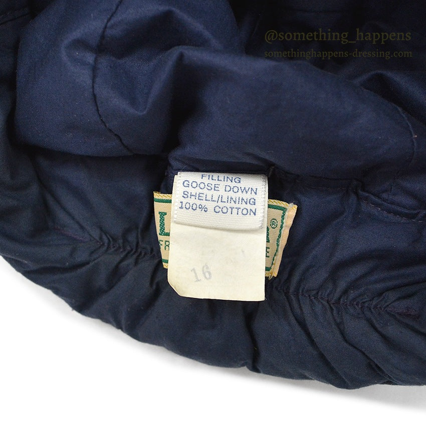 1980's LLBEAN GOOSE DOWN HAT...