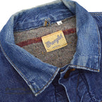1960's WRANGLER 20MJL DENIM JACKET BLANKET HIGE... 46