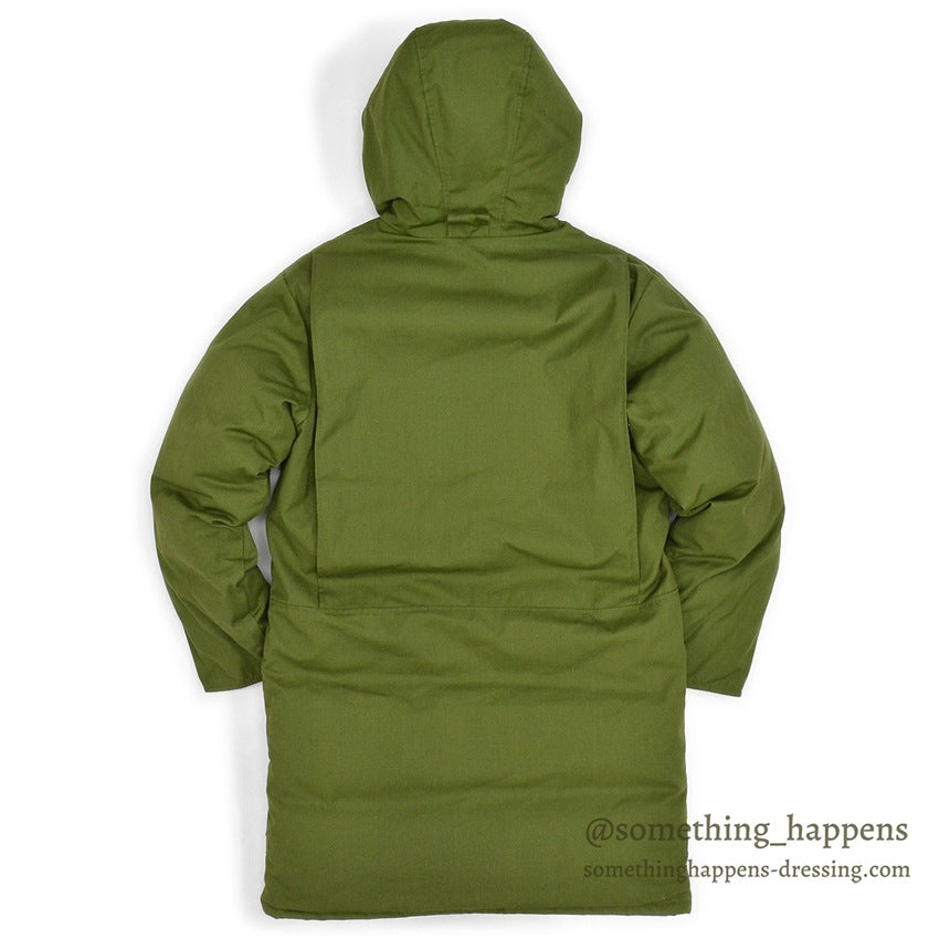 1970's 10X OLIVE GREEN HUNTING DOWN COAT...S