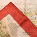 1890's~ THE WORLD'S COLUMBIAN EXHIBITION CHICAGO・1893・SILK SCARF...