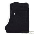 1990's Levi's 517 BOOT CUT CORDUROY PANTS BLACK MINT... W34/L34