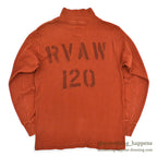 1970's U.S.NAVY FLIGHT DECK CREWMAN'S JERSEY STENCIL ... EXTRA LARGE